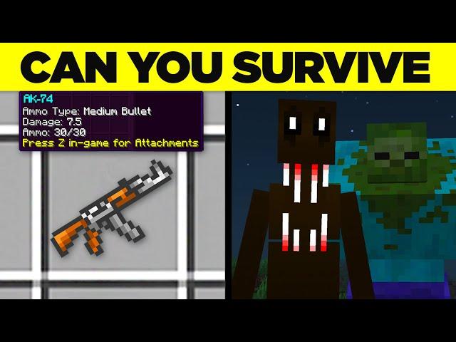 I Added Guns to the Scariest Minecraft Modpack - Mutant Monsters