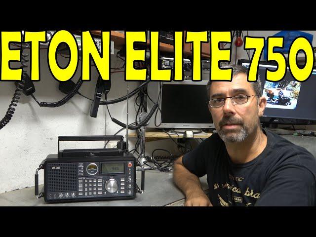 Eton Elite 750 Shortwave Radio.  The ultimate shortwave, or overpriced hype? Let's take a look!