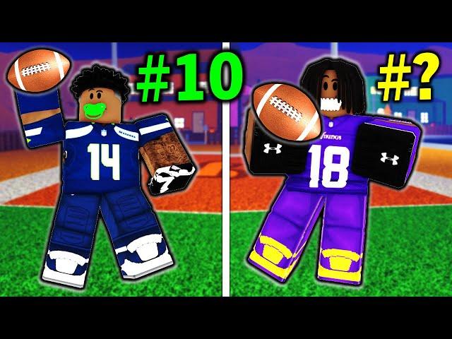 The TOP 10 NFL WRS Take Over NEW HEAD TAP 2v2s in Football Legends!