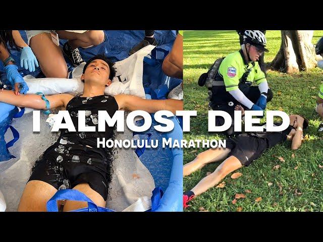 I ALMOST DIED | 2024 Honolulu Marathon