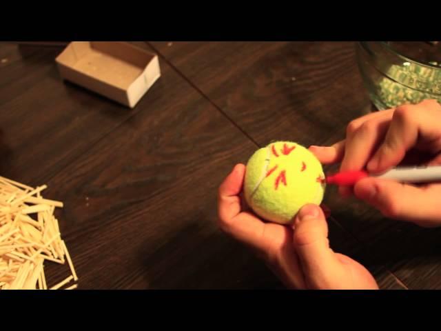 HOW TO MAKE A TENNIS BALL BOMB