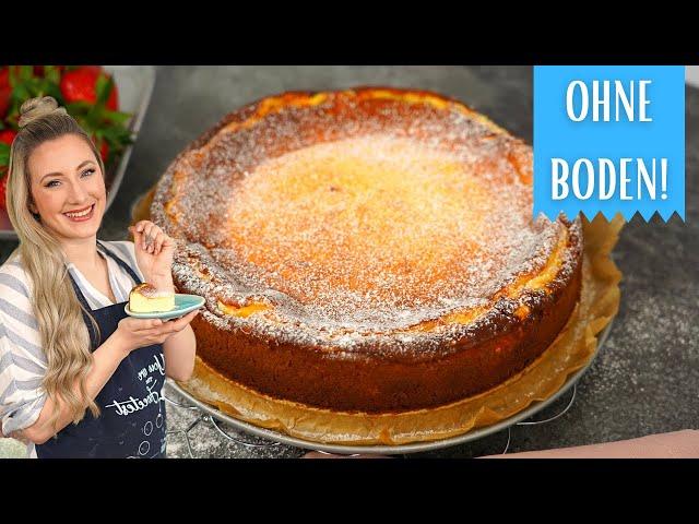 KÄSEKUCHEN OHNE BODEN - DER SCHMECKT WIE EXQUISA CHEESECAKE - Wie von Oma