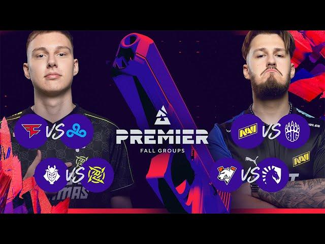 BLAST Premier Fall Groups 2024: FaZe vs Cloud9, G2 vs NIP,  NAVI vs BIG, Virtus.pro vs Liquid