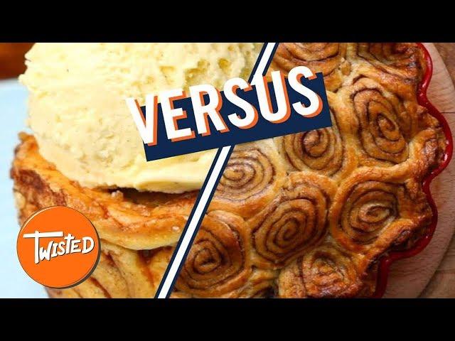 Mini Vs Monster: Cinnamon Swirl Apple Pie | Twisted