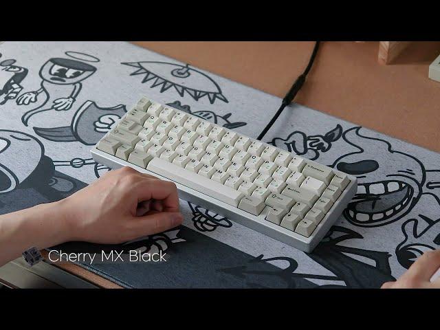 Glare65 Cherry MX Black Sound Test