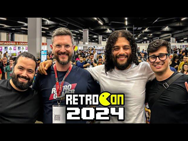 A RETROCON 2024 foi o MELHOR EVENTO de GAMES RETRÔ que eu já fui