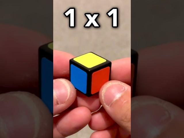 Rubik’s Cubes From 1x1 - 19x19