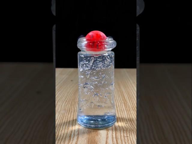 Red-hot iron ball vs slime one glass full#experiment #reels #shorts #slime