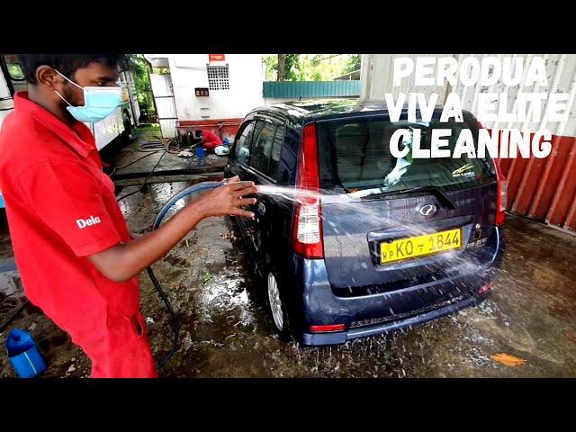 Perodua Viva Elite Cleaning Athurugiriya Service Station