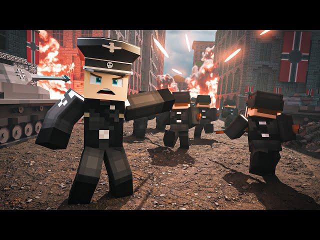 100 Players Simulate WORLD WAR 2 in Minecraft Civilization War