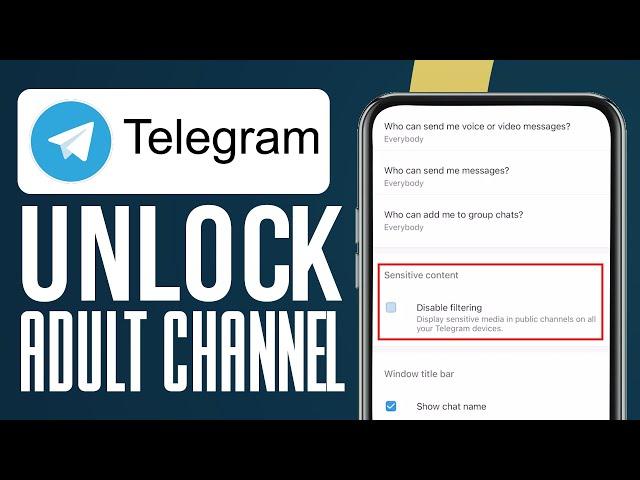 How To Unlock Telegram Adult Channel (2025) Easy Tutorial