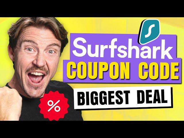 Surfshark Coupon Code!  Get THE BEST Surfshark Price!