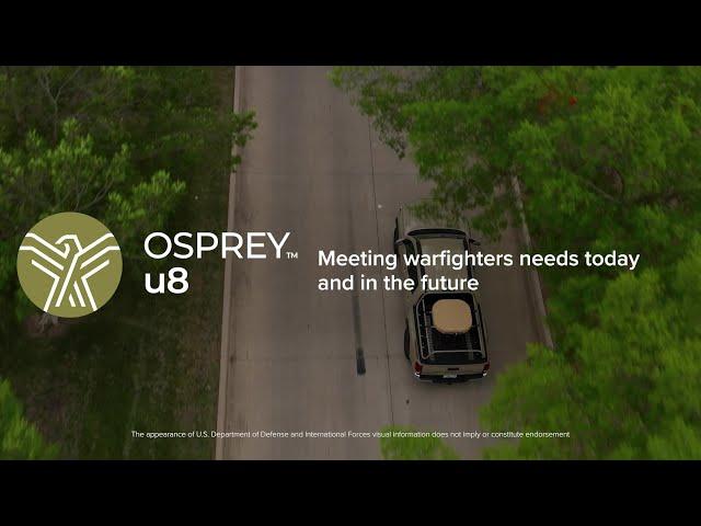 Kymeta Osprey™ u8: Mobile Mission-Critical SATCOM