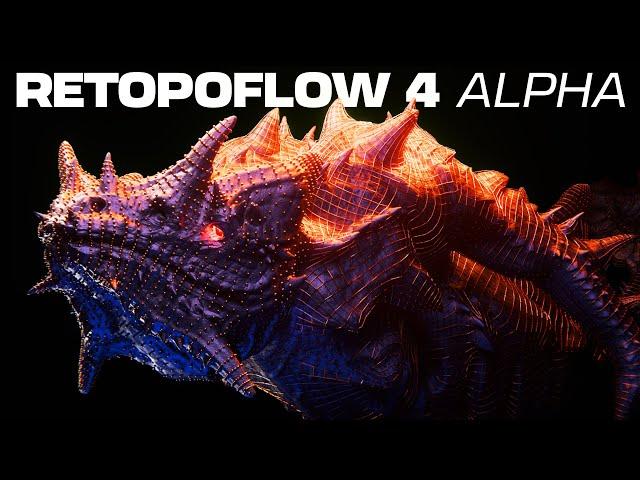 First Look at RetopoFlow 4 Alpha