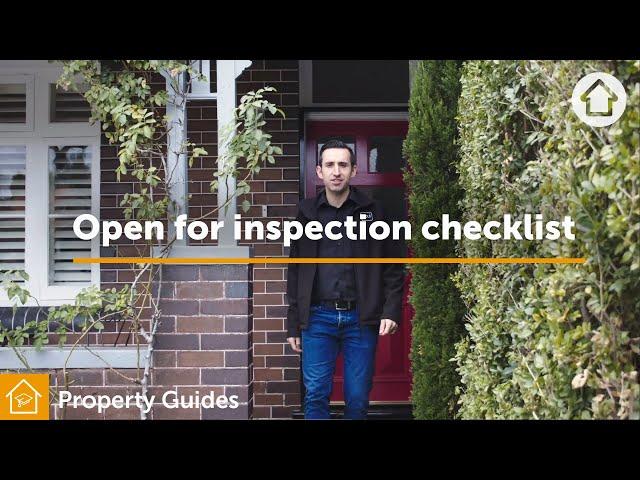 Open for inspection checklist | Realestate.com.au