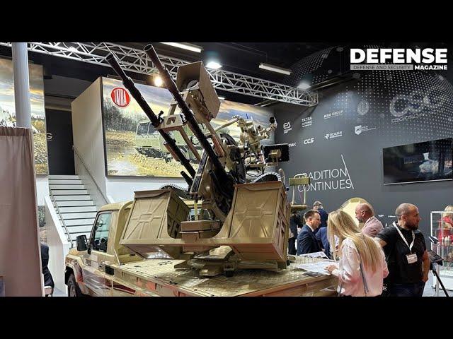 MSPO Kielce 2023: MR-2 Viktor light air defence vehicle