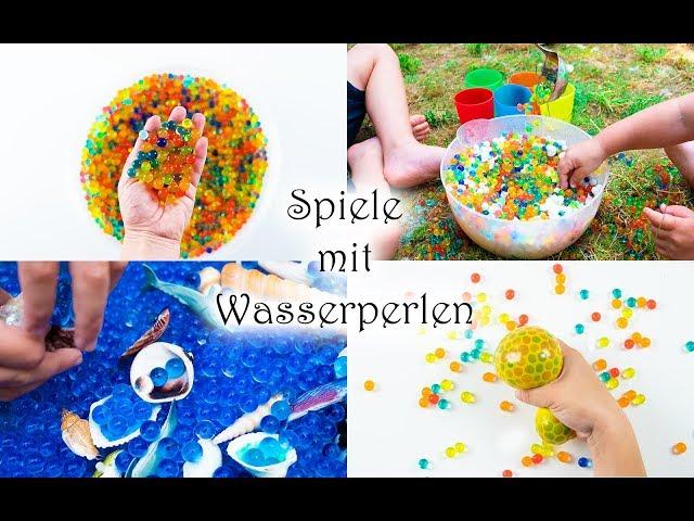 Geniale Spiele mit Wasserperlen - ein Riesenspaß für den Sommer