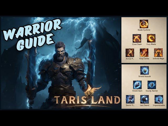 Tarisland Warrior DPS and Tank Guide