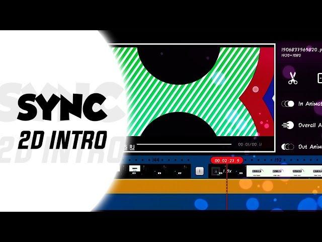 How to make cool sync intro in kinemaster // make animated 2d intro in Android [2017]