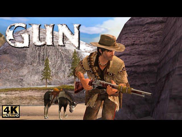 GUN (2005 Western) - Full Game Walkthrough in 4K