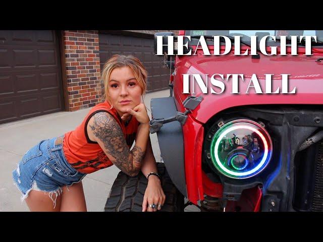 I ATTEMPTED INSTALLING MY OWN HEADLIGHTS… LED FACTORY MART