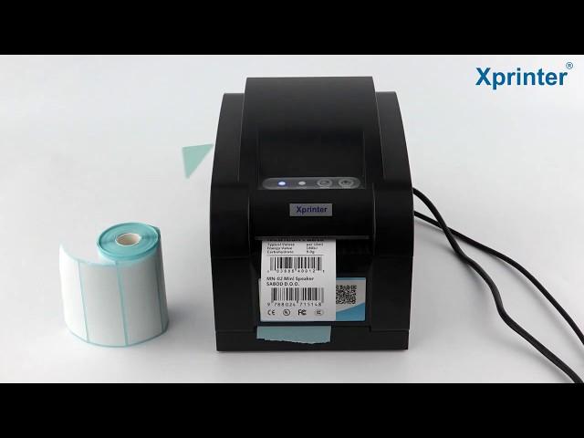 Xprinter 3 INCH (80MM) Label and Receipt 2 in 1 Thermal Printer XP-350B & XP-350BM