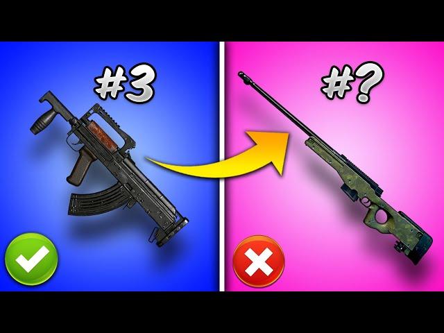 Top 5 Airdrop Guns/Weapons in PUBG Mobile & BGMI (New)Tips and Tricks Guide/Tutorial