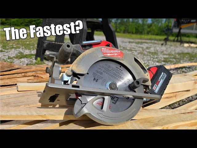 The Fastest 6-½" Circular Saw On The Market?  Milwaukee M18 FUEL 6-1/2" Circular Saw 2833-20