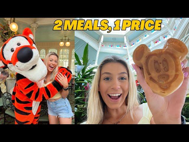 The Crystal Palace Breakfast in Magic Kingdom & HUGE Crystal Palace Dining Hack!