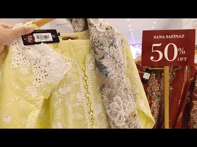 Sana Safinaz Flat 50% OFF  Sanasafinaz Sale 2024 Sanasafinaz Blessed Friday Sale