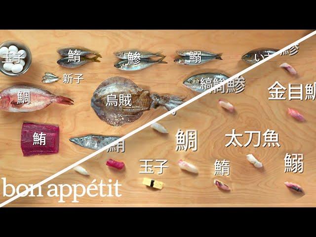 How to Make 12 Types of Sushi with 11 Different Fish | Handcrafted | Bon Appétit