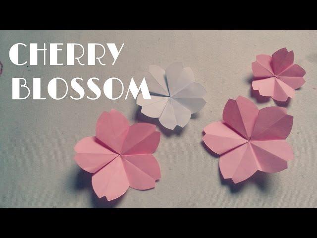 Origami Cherry Blossom - Origami Easy