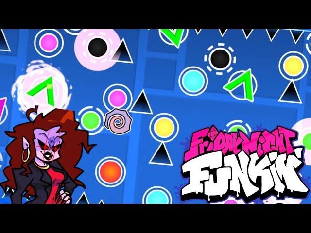 Friday Night Funkin' but it's a Geometry Dash layout...