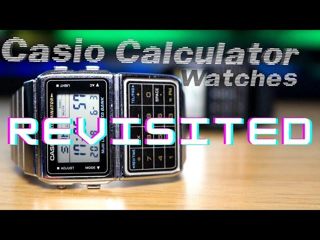 Casio Calculator Watches in 2022