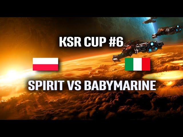 Spirit VS BabyMarine KSR Cup 6