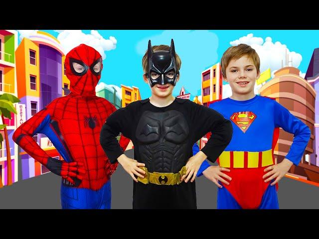 Superhero Song  Kids Songs & Nursery Rhymes by Nick and Poli