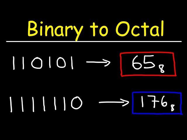 Binary to Octal Conversion