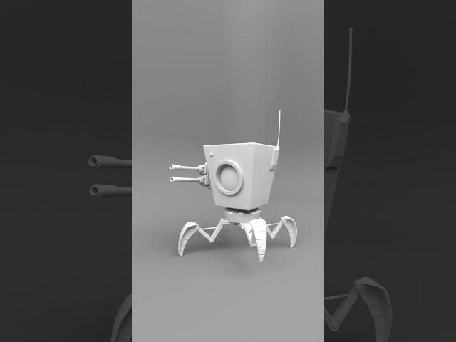 Robot walkinganimation #gaming #3dsmax #vfx #vfxartists #animation #3d #4d #3dmodeling #3dtutorials