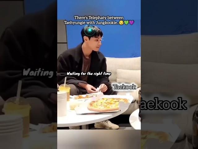 Taekook Telepath only they understand #taekook #taehyung #jungkook #vkook #v #jk #bts