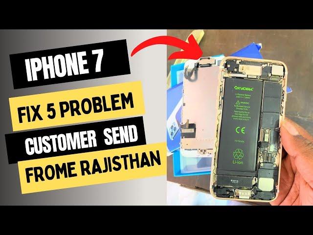 iPhone 7 Fix 5 Problems , Touch id , Mic , Charging , ringer , Network , | Hindi Video | BSAS