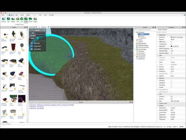 Roblox Studio Smooth Terrain Basics [Tutorial + Tips and Tricks to Become a Pro]