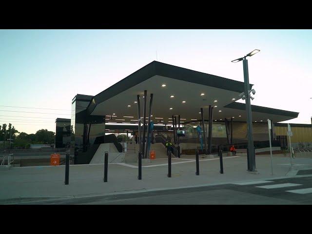 Merinda Park Station opening tour