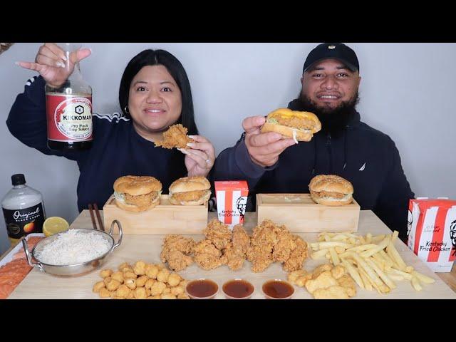 KFC MUKBANG | ALMOST BUSTED WITH MY FLASK | POLYTUBE