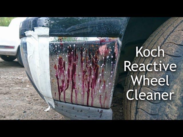 Протестировали Koch Reactive Wheel Cleaner на Chevrolet Tahoe