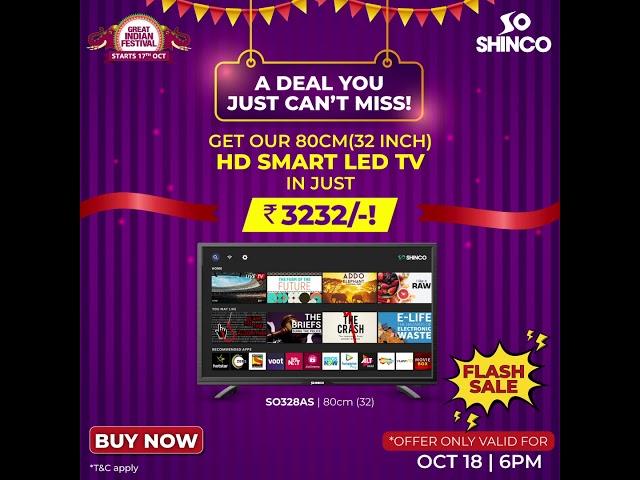 Shinco India | Flash Sale