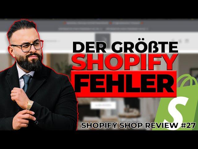 Warum 90% der Shopify Online Shops keine Umsätze machen | Apo´s Shopreview #27