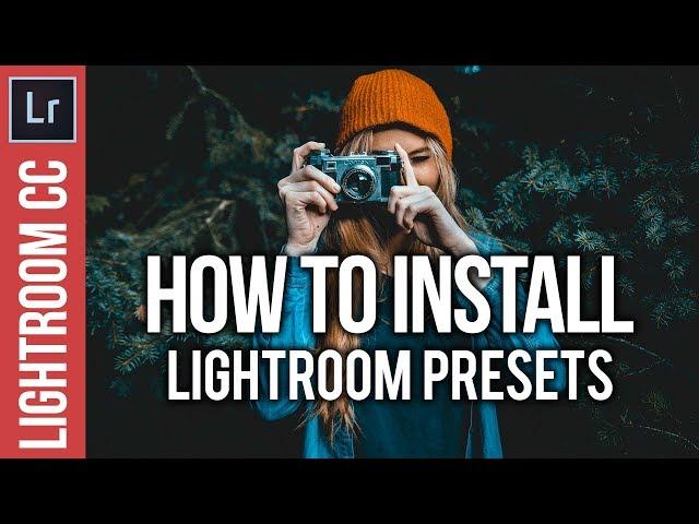 How to Install  Lightroom Presets the EASY Way!