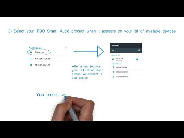 TIBO - Bluetooth Mode Setup Guide