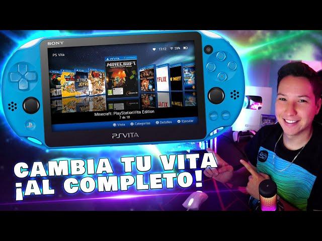 Esta es una de las MEJORES APPS de PS VITAS! ¿La conocías? RETRO FLOW LAUNCHER