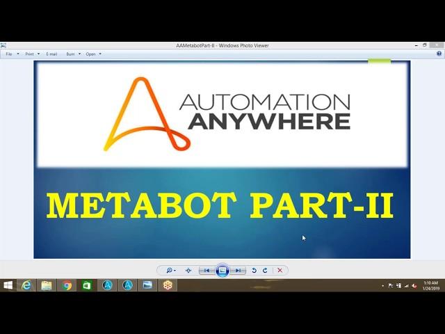 Learn How to Build Automation Anywhere Metabot | Automation Anywhere Metabot Tutorial | Part 2